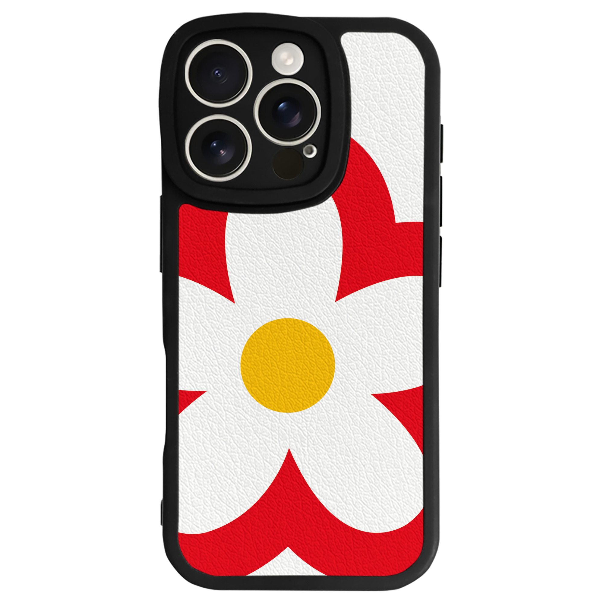 （画像用） Hello Kitty ハローキティ 【iPhone 16シリーズ対応】シリコンスマホケース（レザー調） 材質：シリコン